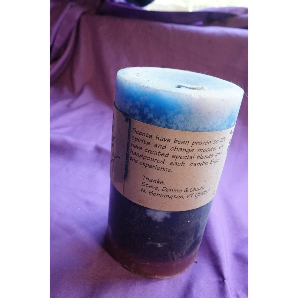 Soy Aromatherapy Vegan Wax 70Hr Jasmine Rose Ylang Ylang Peace Candle Hand Made